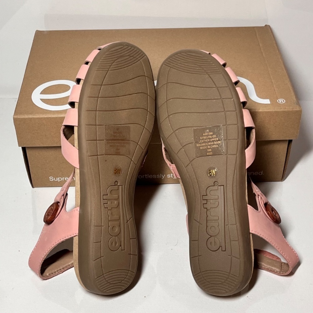 Earth Belita Leather Fisherman Sandals - Picture 7 of 7